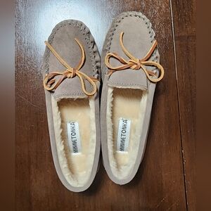 Minnetonka Suede Slippers